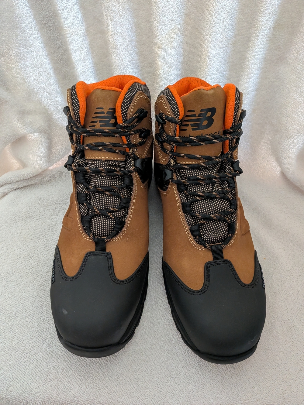New Balance Brown and Black Waterproof Work Boots NEW